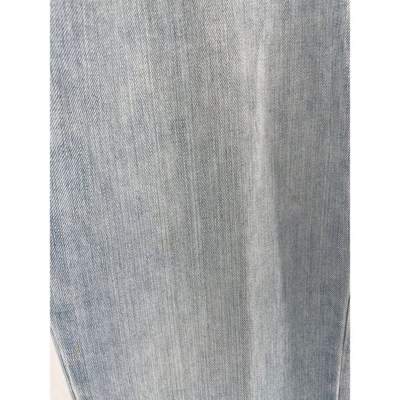 House Of Freedom Women's Size 16 Light Wash Blue Jean Denim Straight-Leg Pants - Picture 6 of 7